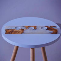 Epoxy and olive wood Tealight Holder thumbnail