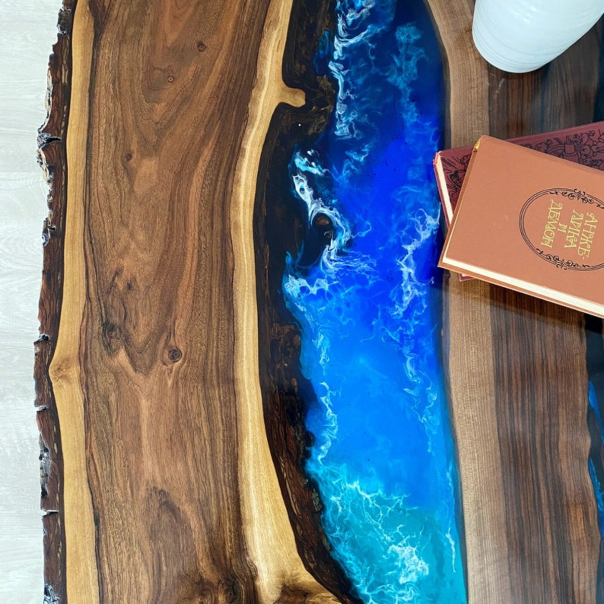 live edge Epoxy Resin Table top