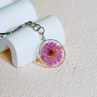 Floral Essence Epoxy Key Rings thumbnail