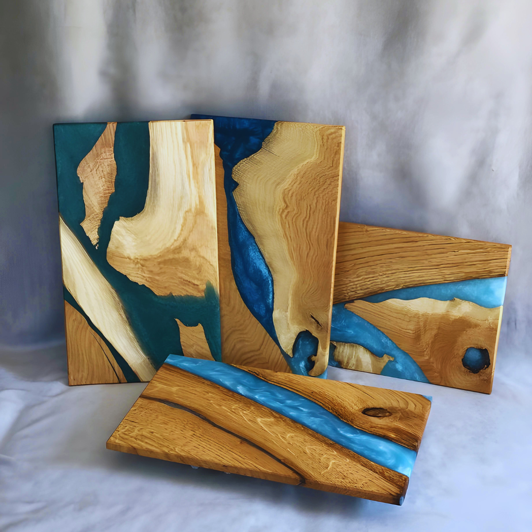 Wooden Epoxy Cutting Board