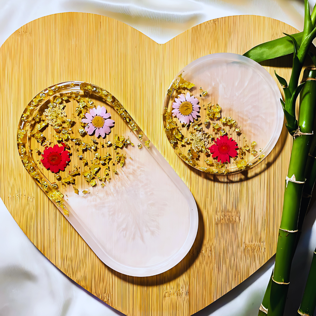 Customizable Floral Epoxy Resin