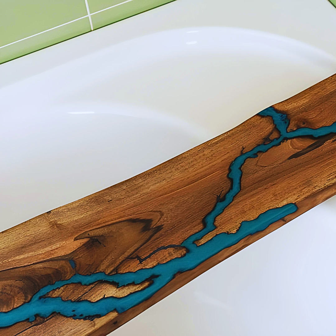 Ocean Breeze Epoxy BathTub Trays