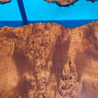 Blue Resin River Table thumbnail