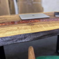 Wood Art Resin coffee Table thumbnail