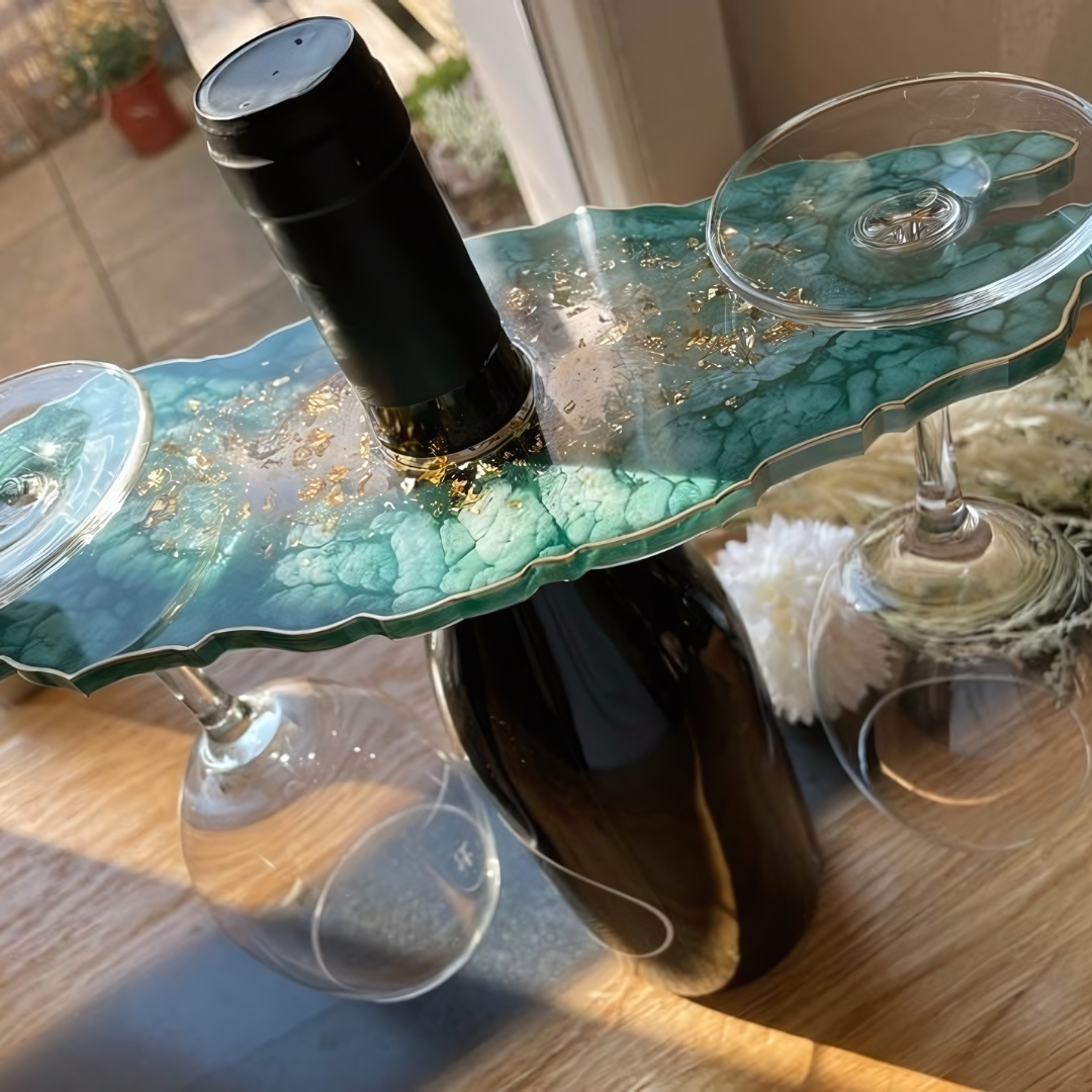 Resin Champagne Glass Holder
