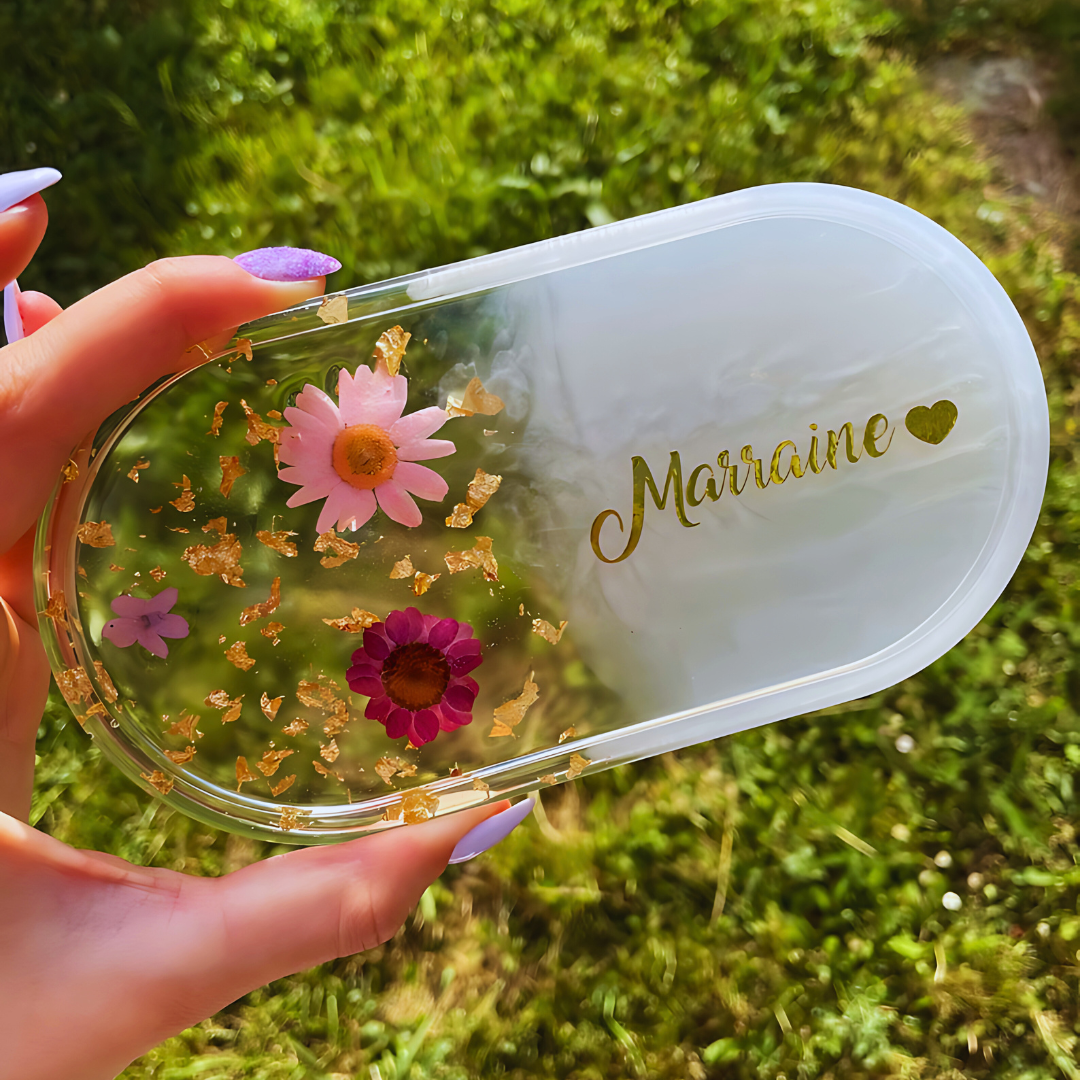 Customizable Floral Epoxy Resin