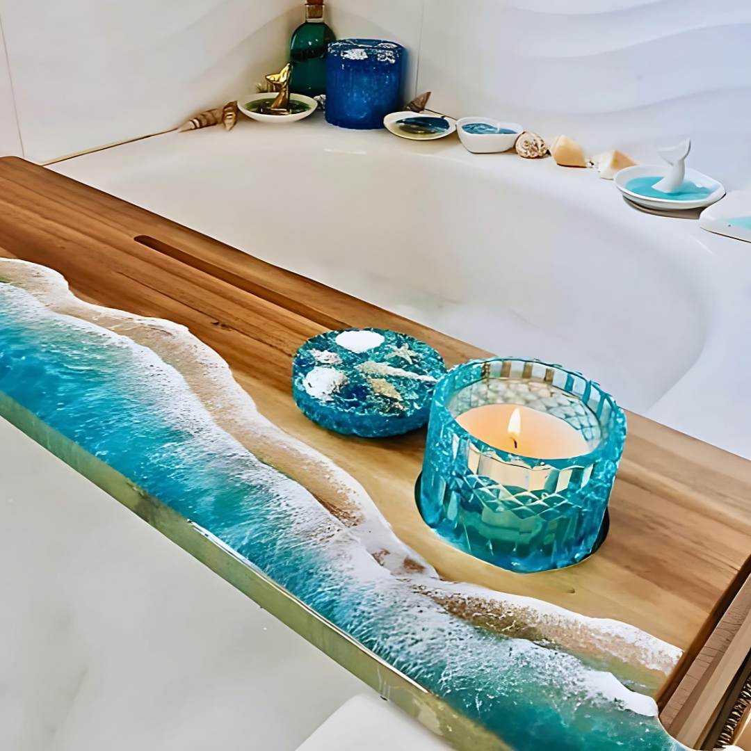 Epoxy Elegance BathTub