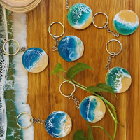 Coastal Resin Key Chain thumbnail