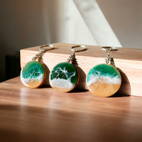 Coastal Resin Key Chain thumbnail