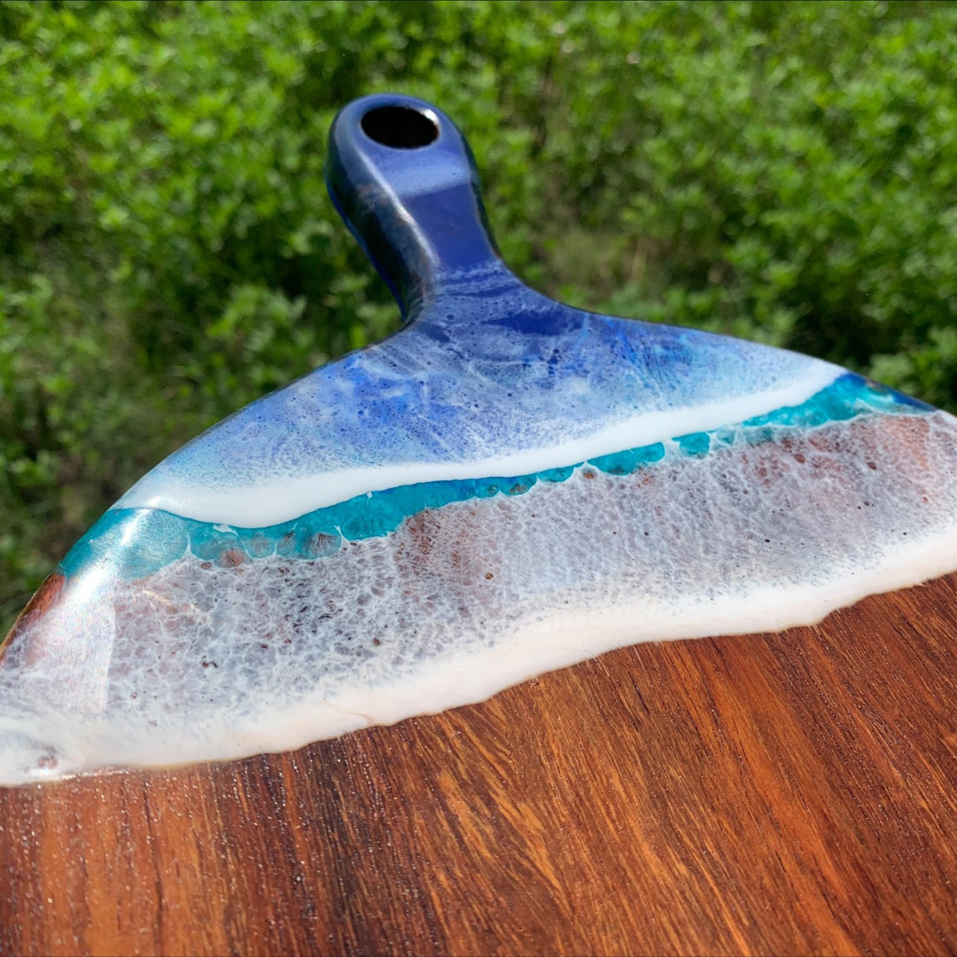 Epoxy Personalized Ocean Cutting Board