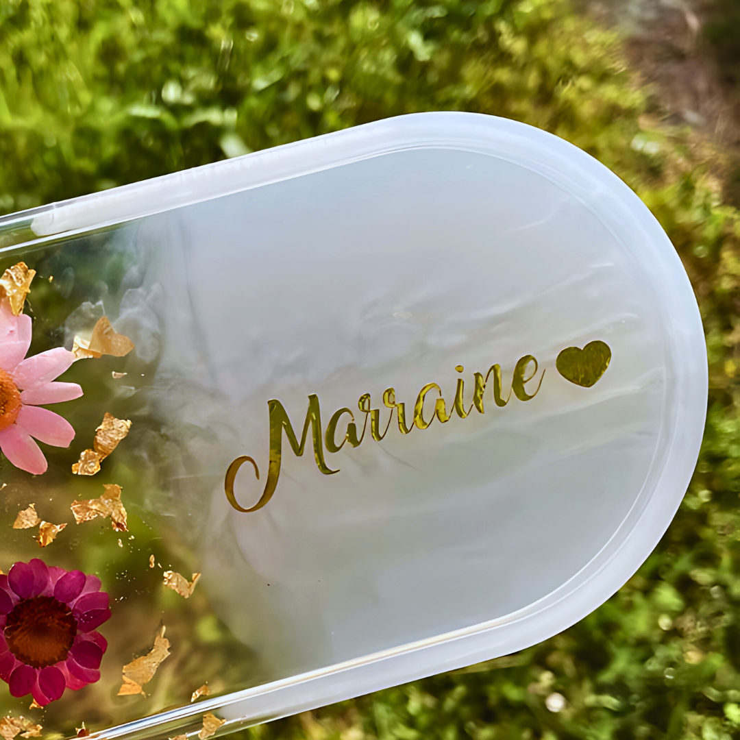 Customizable Floral Epoxy Resin
