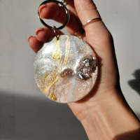 Glamour Geode Epoxy Keyrings thumbnail