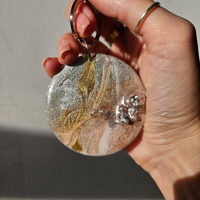 Glamour Geode Epoxy Keyrings thumbnail