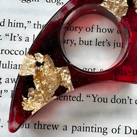 Golden Knight Resin Page Holder thumbnail