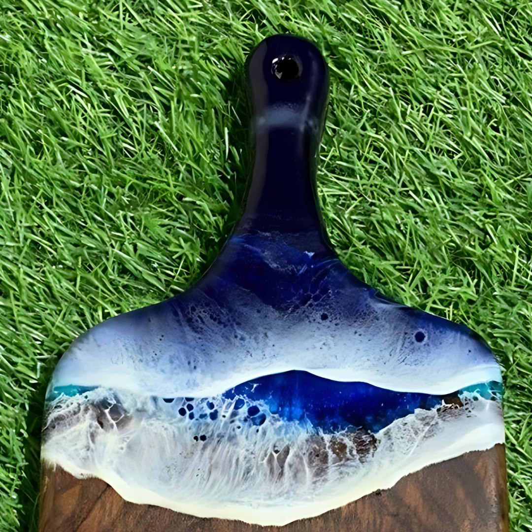 Personalized Epoxy Charcuterie Board