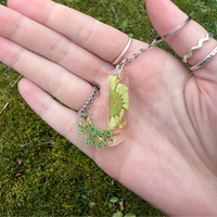 Personalized Initials Resin Keyring thumbnail