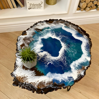 Mystic Blue Epoxy River Tables thumbnail