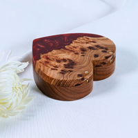 Twin Heart Epoxy Ring Box thumbnail