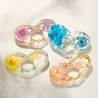 Custom Floral Resin Page Holder thumbnail