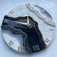 Green Resin Geode Wall Clock (Copy) thumbnail