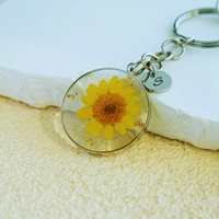 Floral Essence Epoxy Key Rings thumbnail