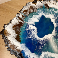 Mystic Blue Epoxy River Tables thumbnail
