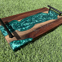 Live Edge Epoxy Charcuterie  Board thumbnail