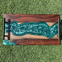 Live Edge Epoxy Charcuterie  Board thumbnail