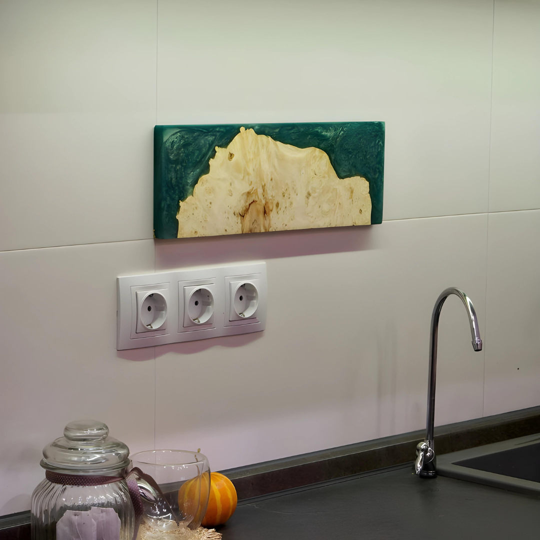 Green Epoxy Knife Holder