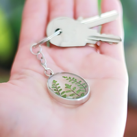 Botanical Resin Keyring thumbnail