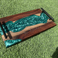 Live Edge Epoxy Charcuterie  Board thumbnail