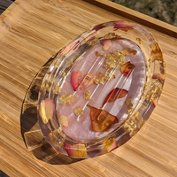 Dried Rose Petal Resin Soap Dish thumbnail