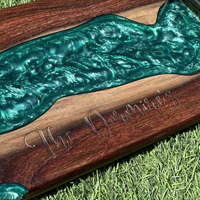 Live Edge Epoxy Charcuterie  Board thumbnail