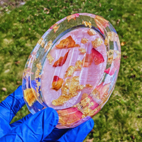 Dried Rose Petal Resin Soap Dish thumbnail