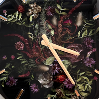 Floral Fusion Epoxy Resin Clocks thumbnail