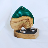 Twin Heart Epoxy Ring Box thumbnail