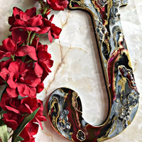 Tropical Paradise Geode Resin Letters thumbnail