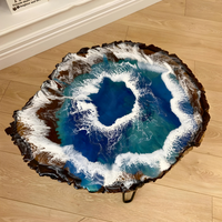 Mystic Blue Epoxy River Tables thumbnail