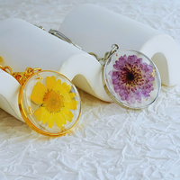 Floral Essence Epoxy Key Rings thumbnail