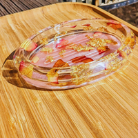 Dried Rose Petal Resin Soap Dish thumbnail