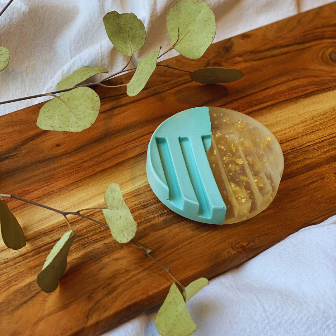 Tranquil Oasis Resin Soap Dish