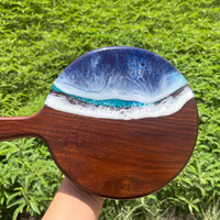 Ocean Wave Personalize Epoxy Cutting Board thumbnail