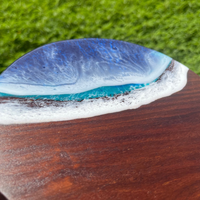 Ocean Wave Personalize Epoxy Cutting Board thumbnail