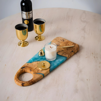 Olive Wood Epoxy Serving Boards thumbnail