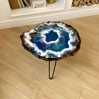 Mystic Blue Epoxy River Tables thumbnail