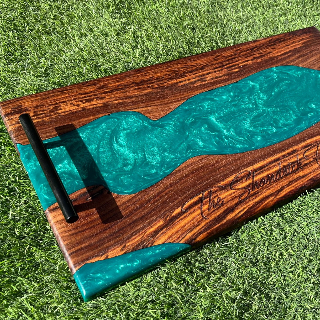 Olive Wood Epoxy Serving Tray