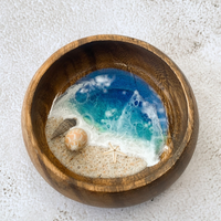 Ocean Dream Resin Wood Bowl thumbnail