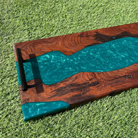 Olive Wood Epoxy Serving Tray thumbnail