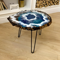 Mystic Blue Epoxy River Tables thumbnail