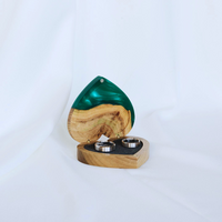 Twin Heart Epoxy Ring Box thumbnail